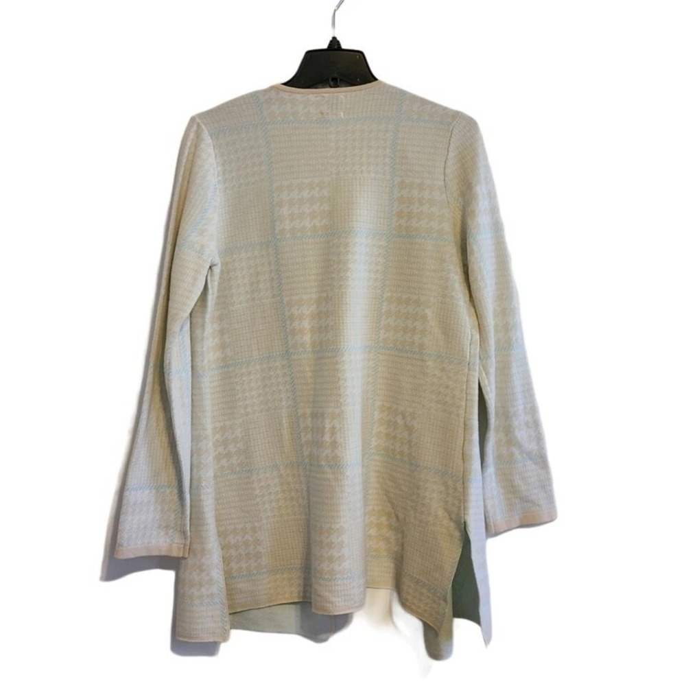 Anne Klein Sz  Medium  Open Cardigan Long knit Women's Mfg $109 NEW - Picture 5 of 11